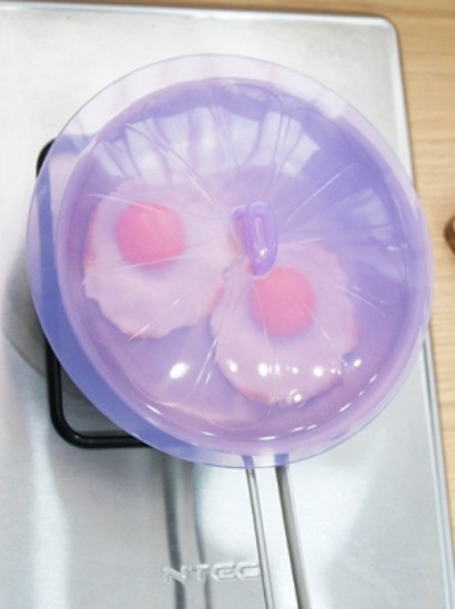 링클 플래티넘 실리콘 후라이팬 덮개 3color