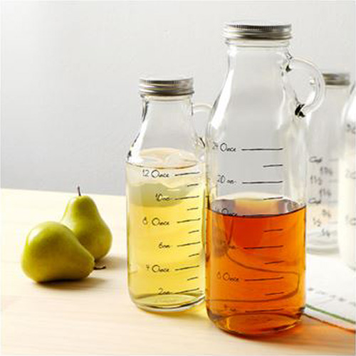 스윗 올리비아 눈금 밀폐유리 병 500ml/950ml